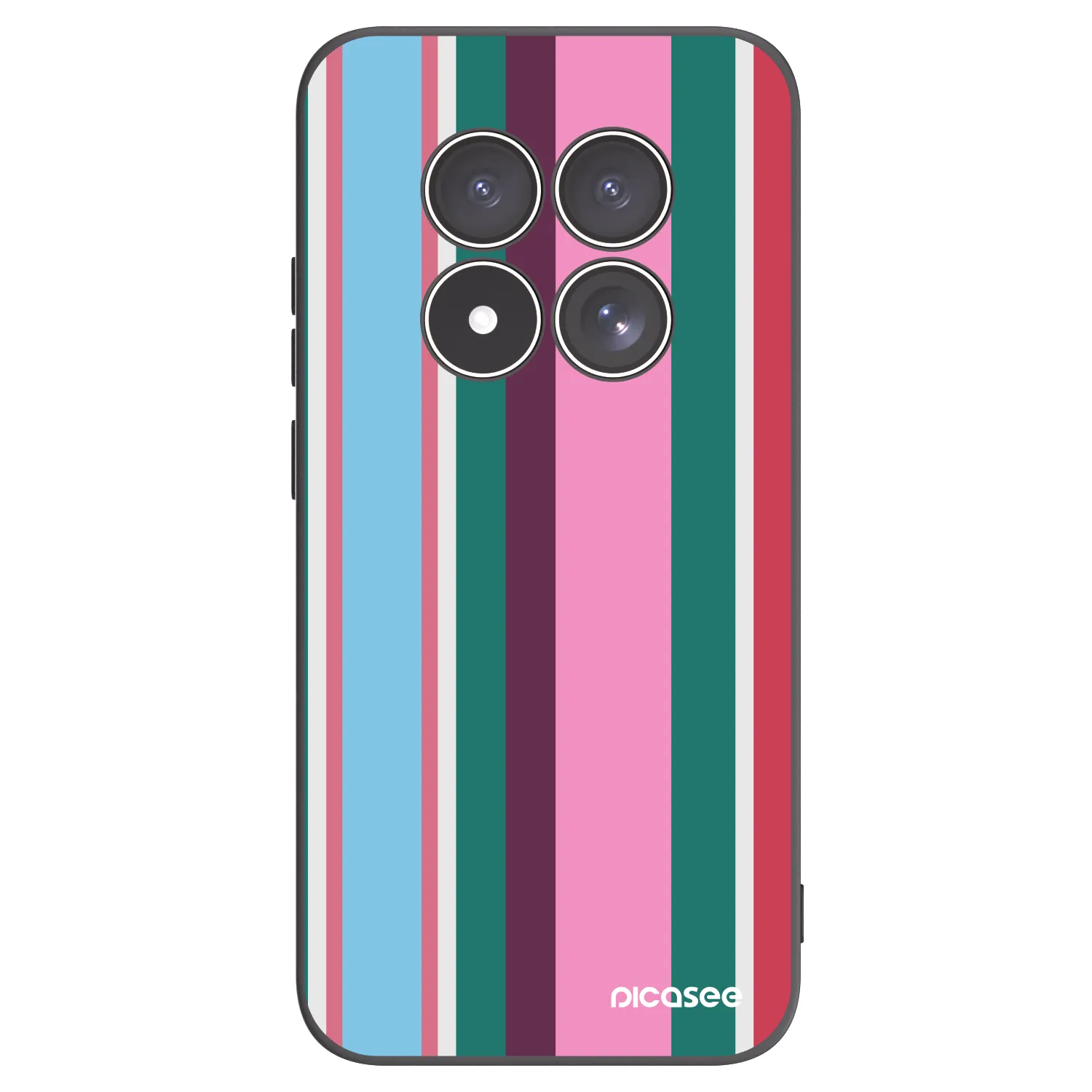 Picasee Μαύρη θήκη σιλικόνης για Xiaomi Redmi Note 15 Pro 5G - Cabana club