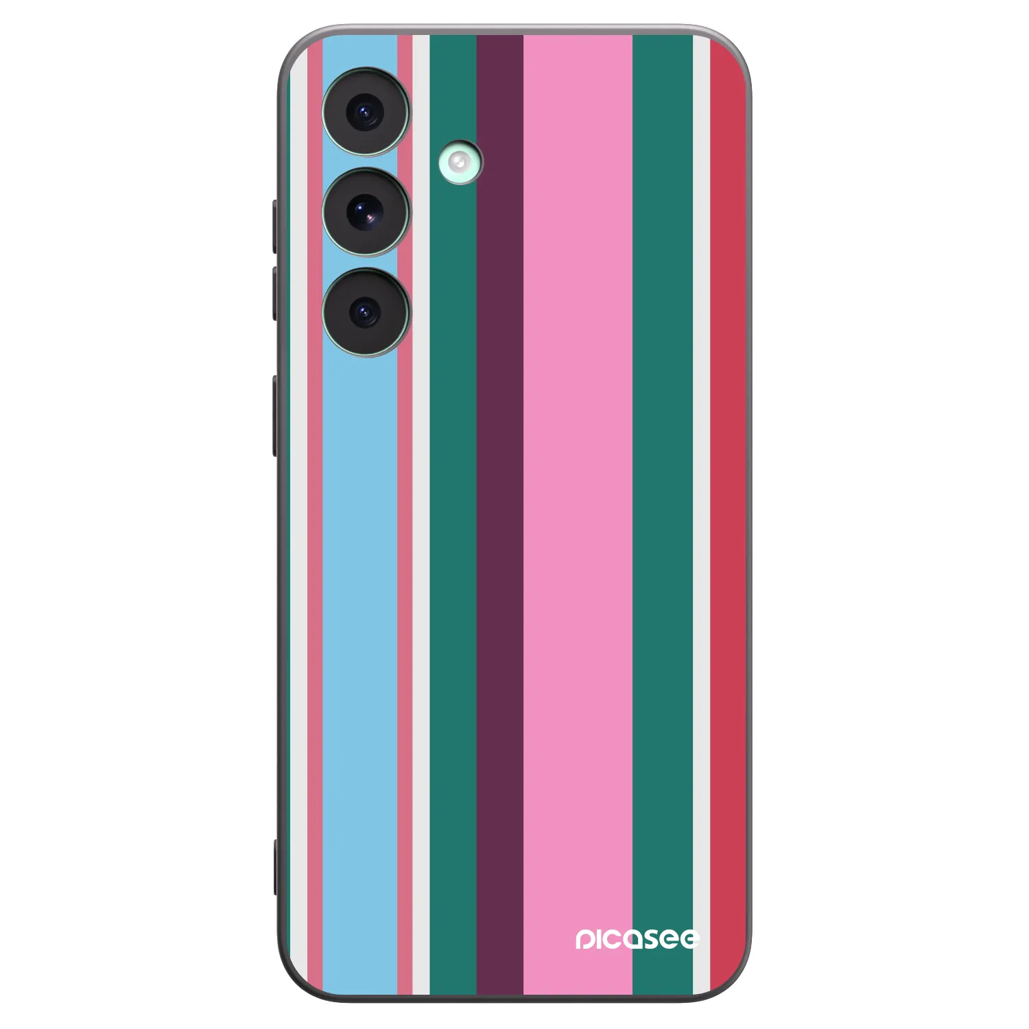Picasee Μαύρη θήκη σιλικόνης για Samsung Galaxy S26 FE - Cabana club
