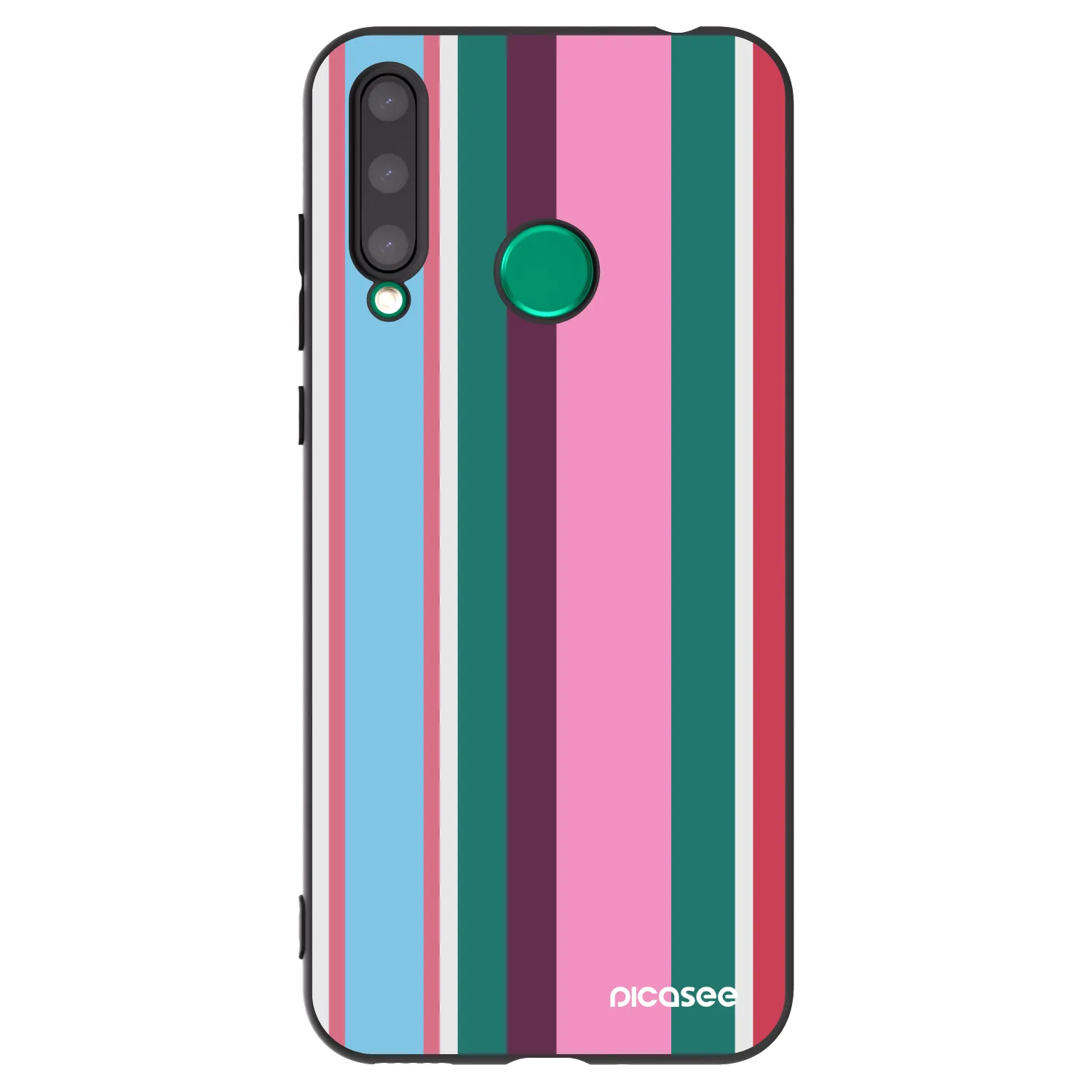 Picasee Μαύρη θήκη σιλικόνης για Honor 20 Lite - Cabana club