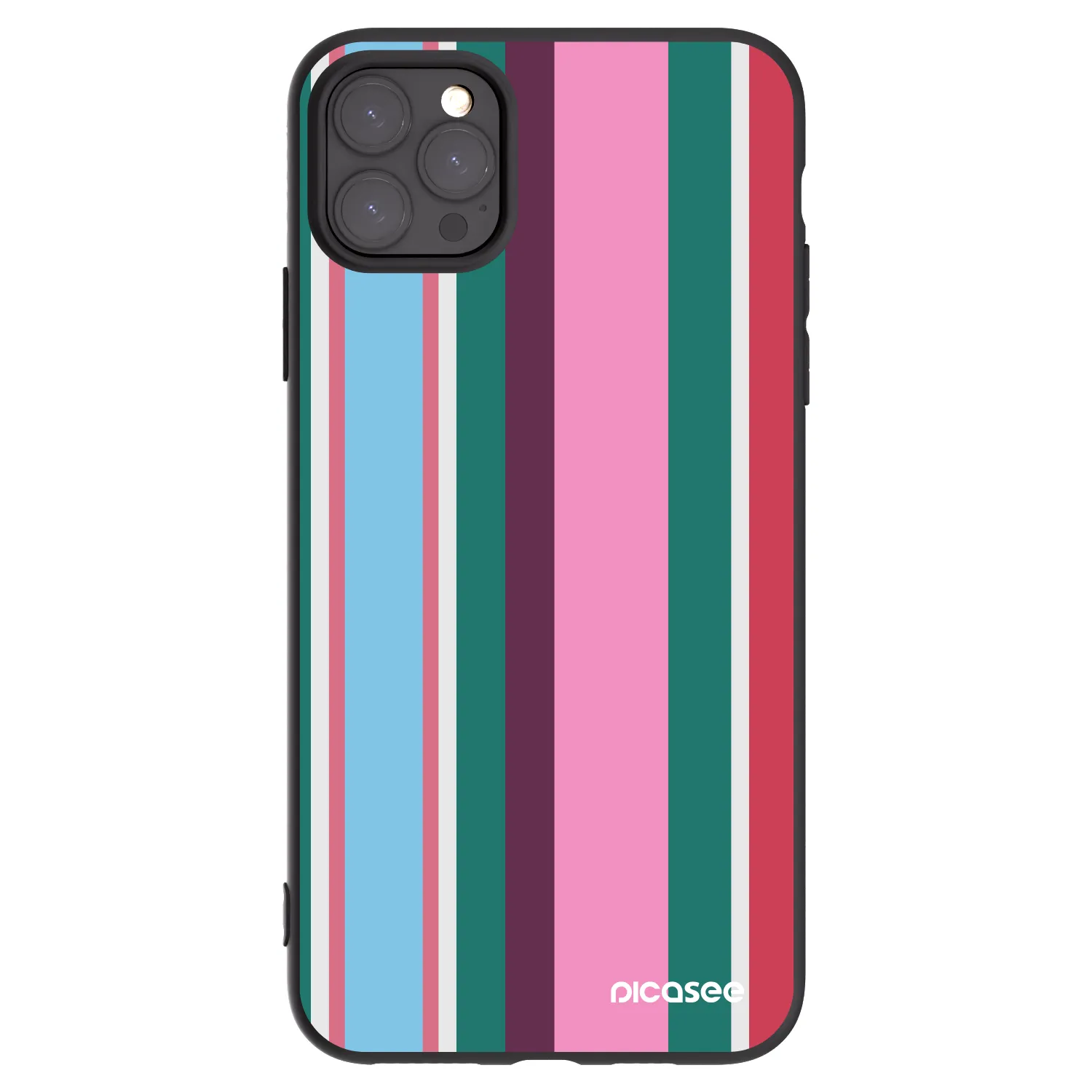 Picasee Μαύρη θήκη σιλικόνης για Apple iPhone 11 Pro Max - Cabana club