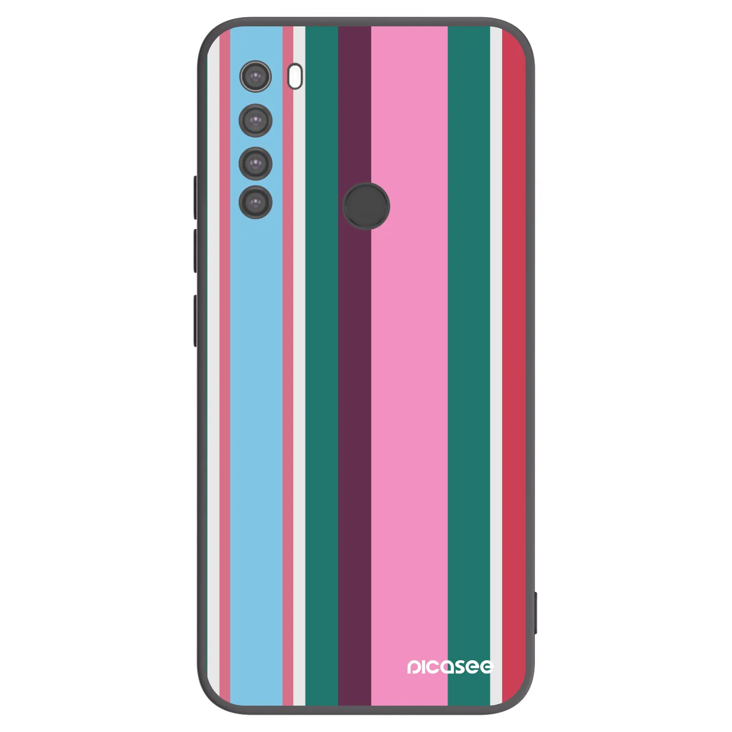 Picasee Μαύρη θήκη σιλικόνης για Xiaomi Redmi Note 8 - Cabana club