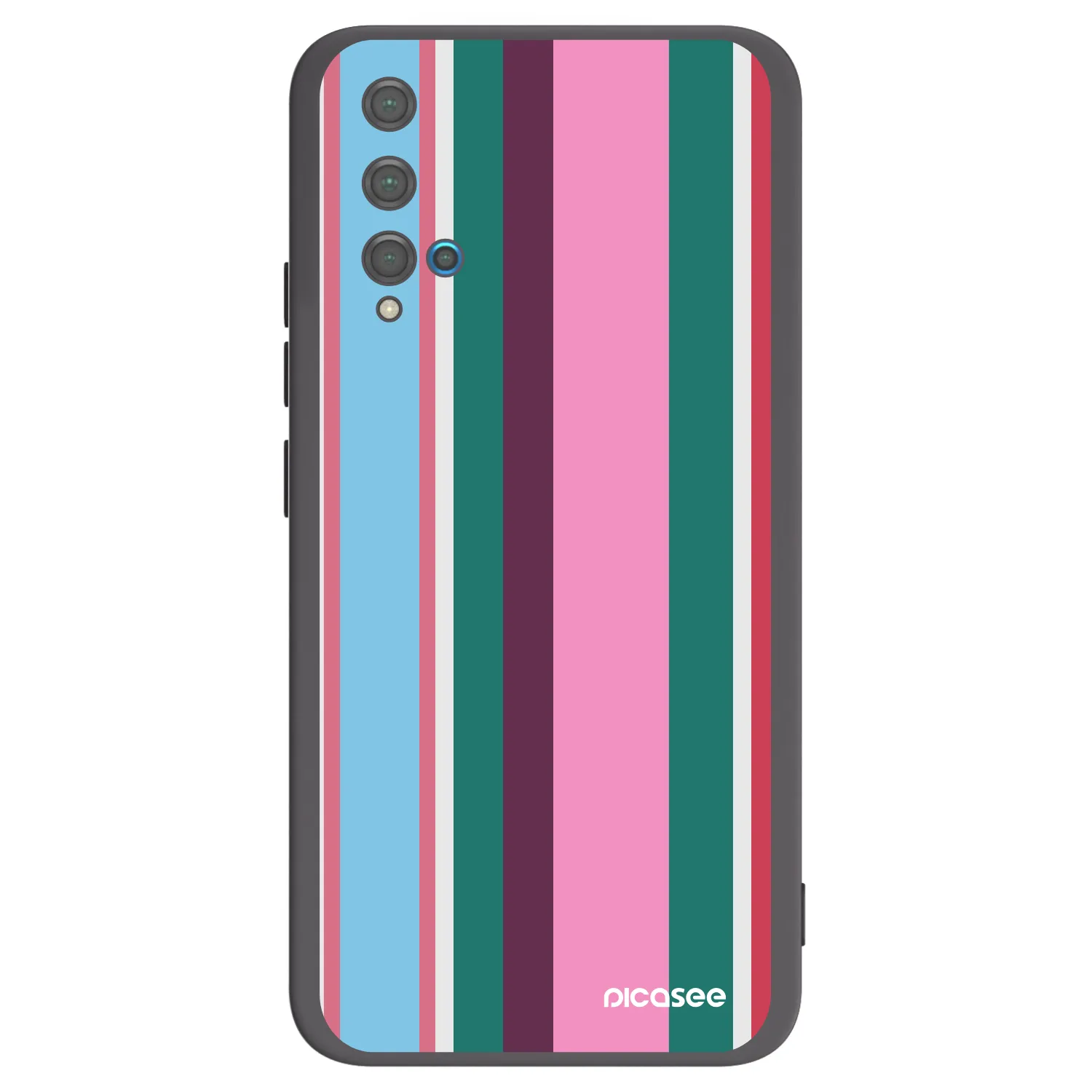 Picasee Μαύρη θήκη σιλικόνης για Huawei Nova 5T - Cabana club
