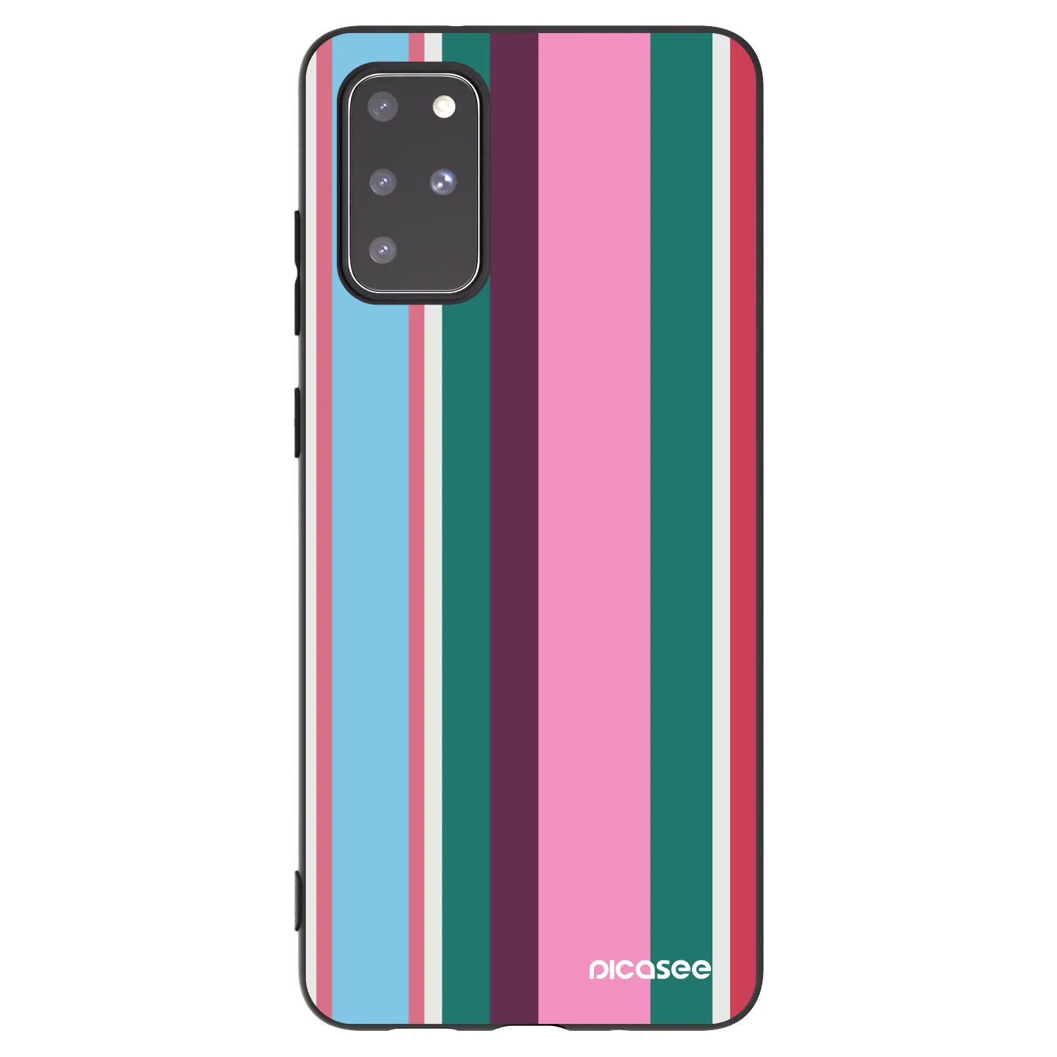 Picasee Μαύρη θήκη σιλικόνης για Samsung Galaxy S20+ G985F - Cabana club