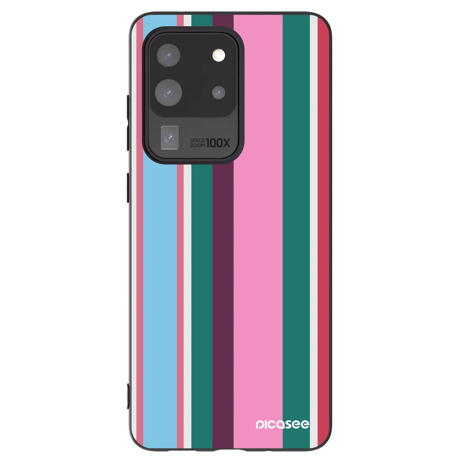 Picasee Μαύρη θήκη σιλικόνης για Samsung Galaxy S20 Ultra 5G G988F - Cabana club