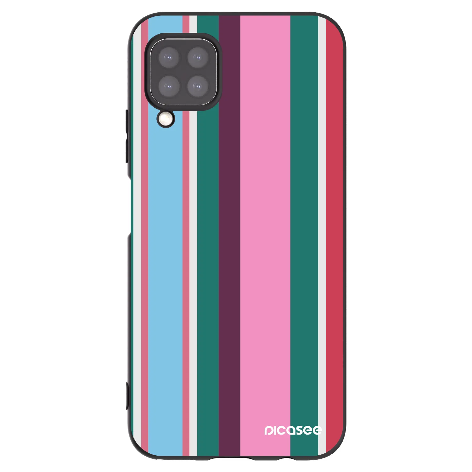 Picasee Μαύρη θήκη σιλικόνης για Huawei P40 Lite - Cabana club