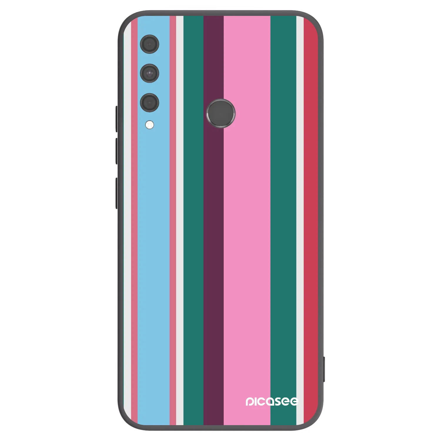 Picasee Μαύρη θήκη σιλικόνης για Huawei P40 Lite E - Cabana club