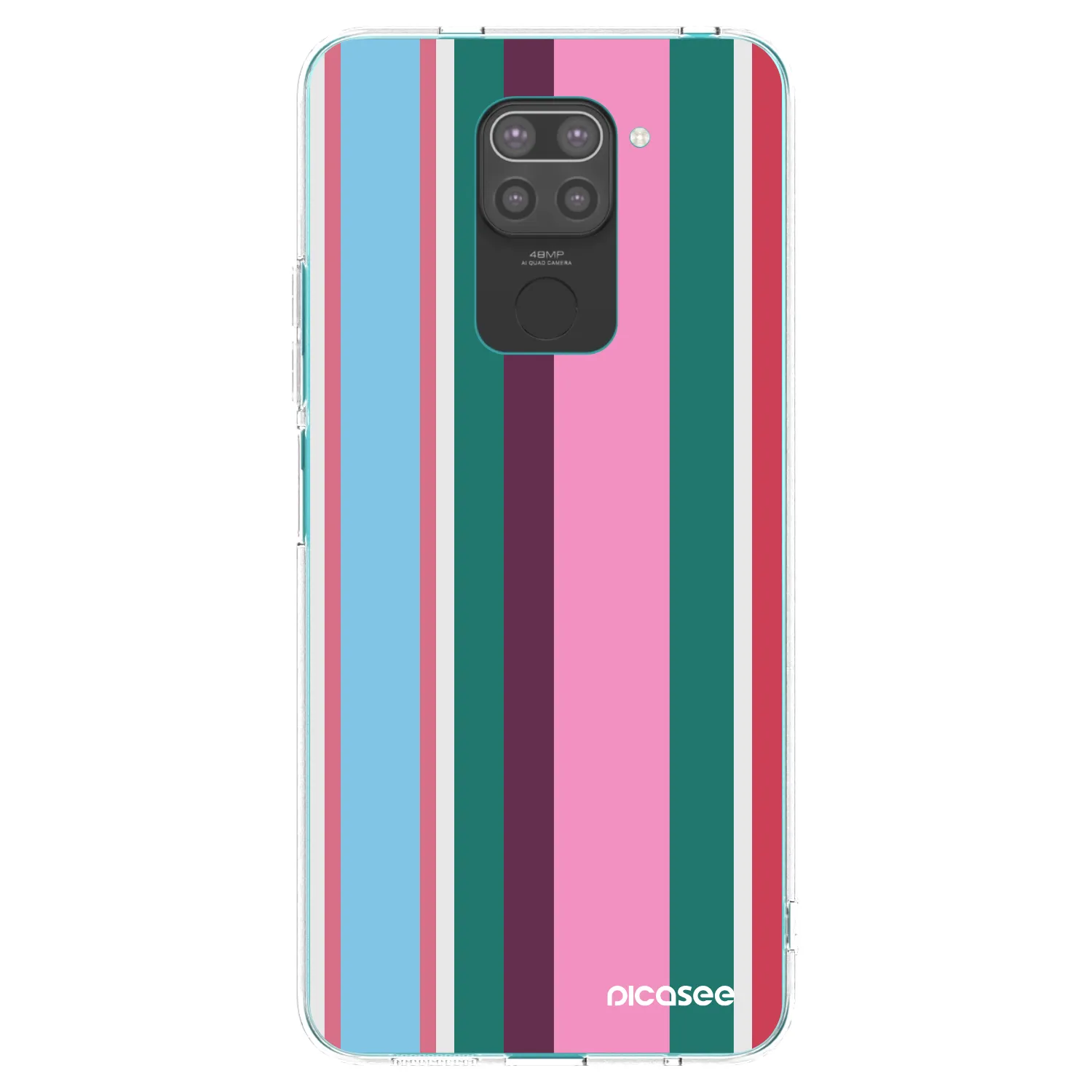 Picasee Μαύρη θήκη σιλικόνης για Xiaomi Redmi Note 9 - Cabana club