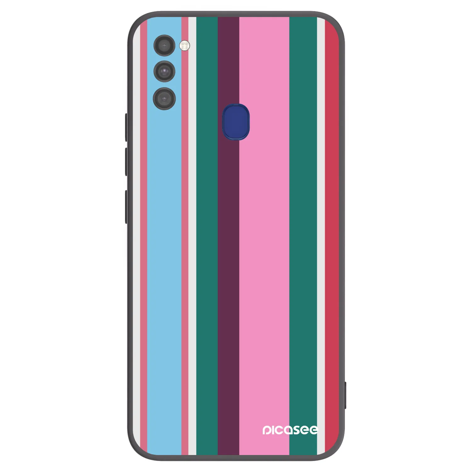 Picasee Μαύρη θήκη σιλικόνης για Samsung Galaxy M21 M215F - Cabana club