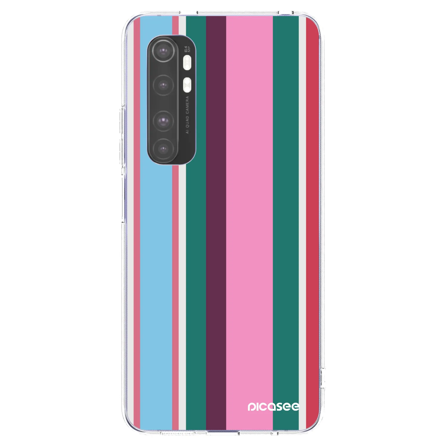 Picasee διαφανής θήκη σιλικόνης Xiaomi Mi Note 10 Lite - Cabana club
