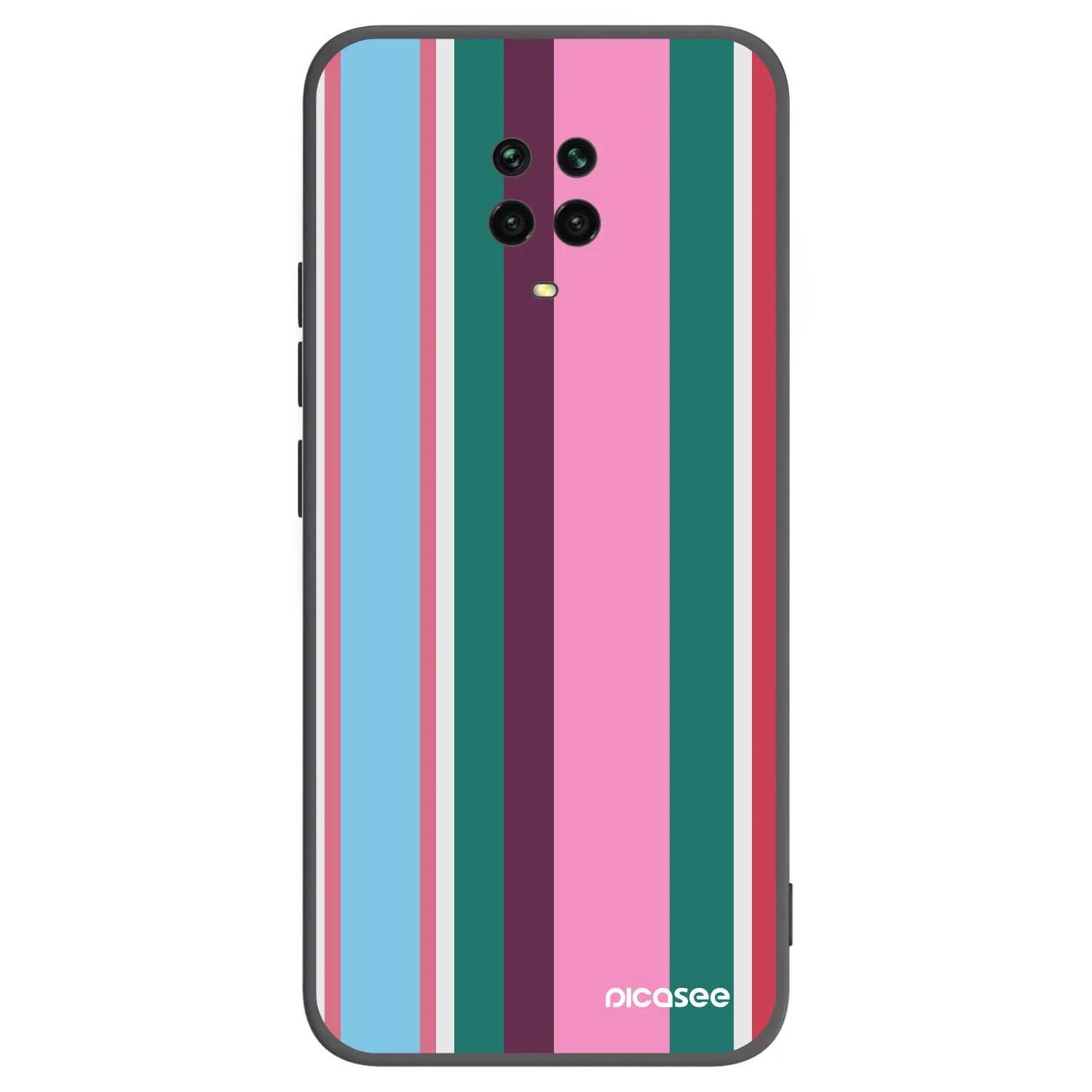 Picasee Μαύρη θήκη σιλικόνης για Xiaomi Redmi Note 9S - Cabana club