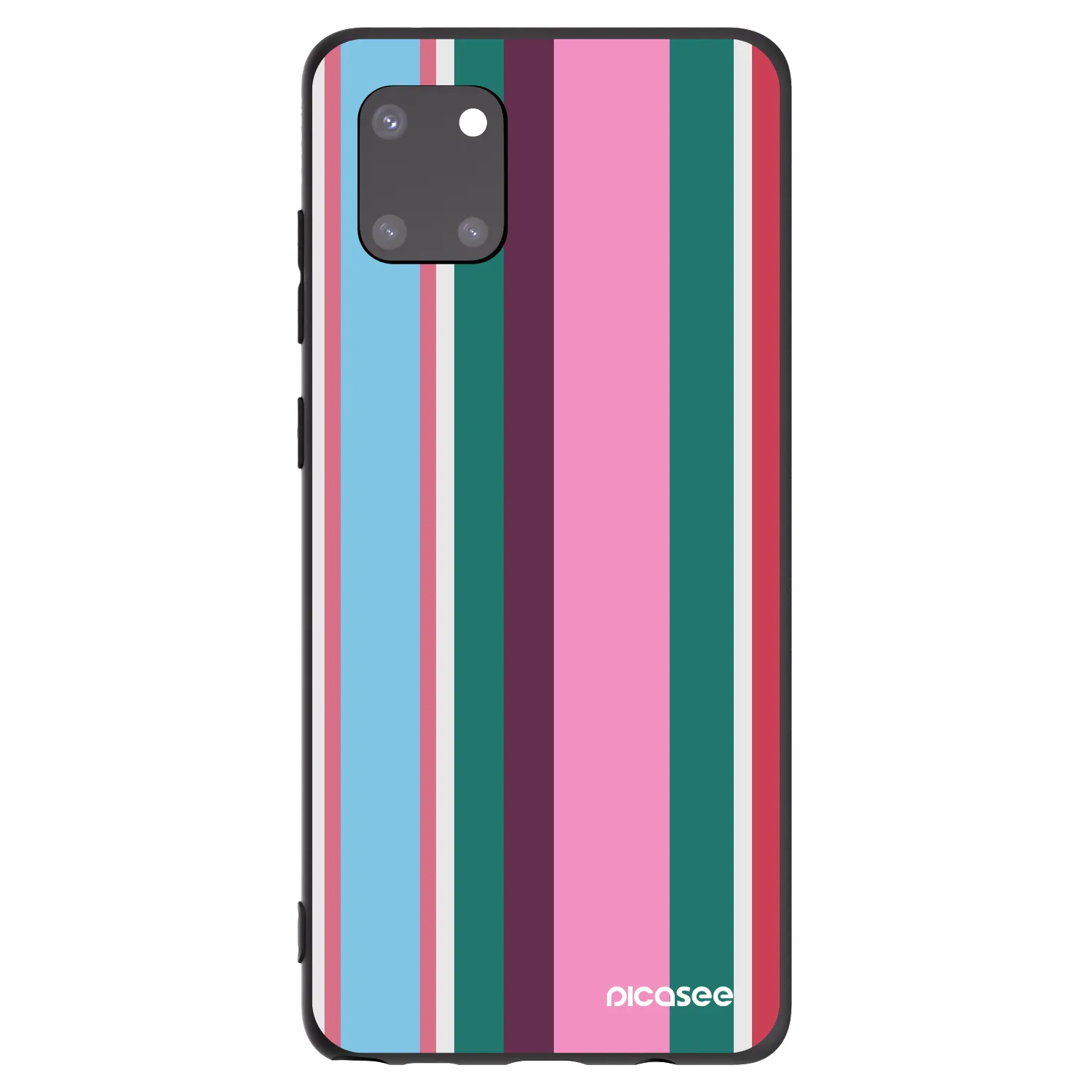 Picasee Μαύρη θήκη σιλικόνης για Samsung Galaxy Note 10 Lite N770F - Cabana club