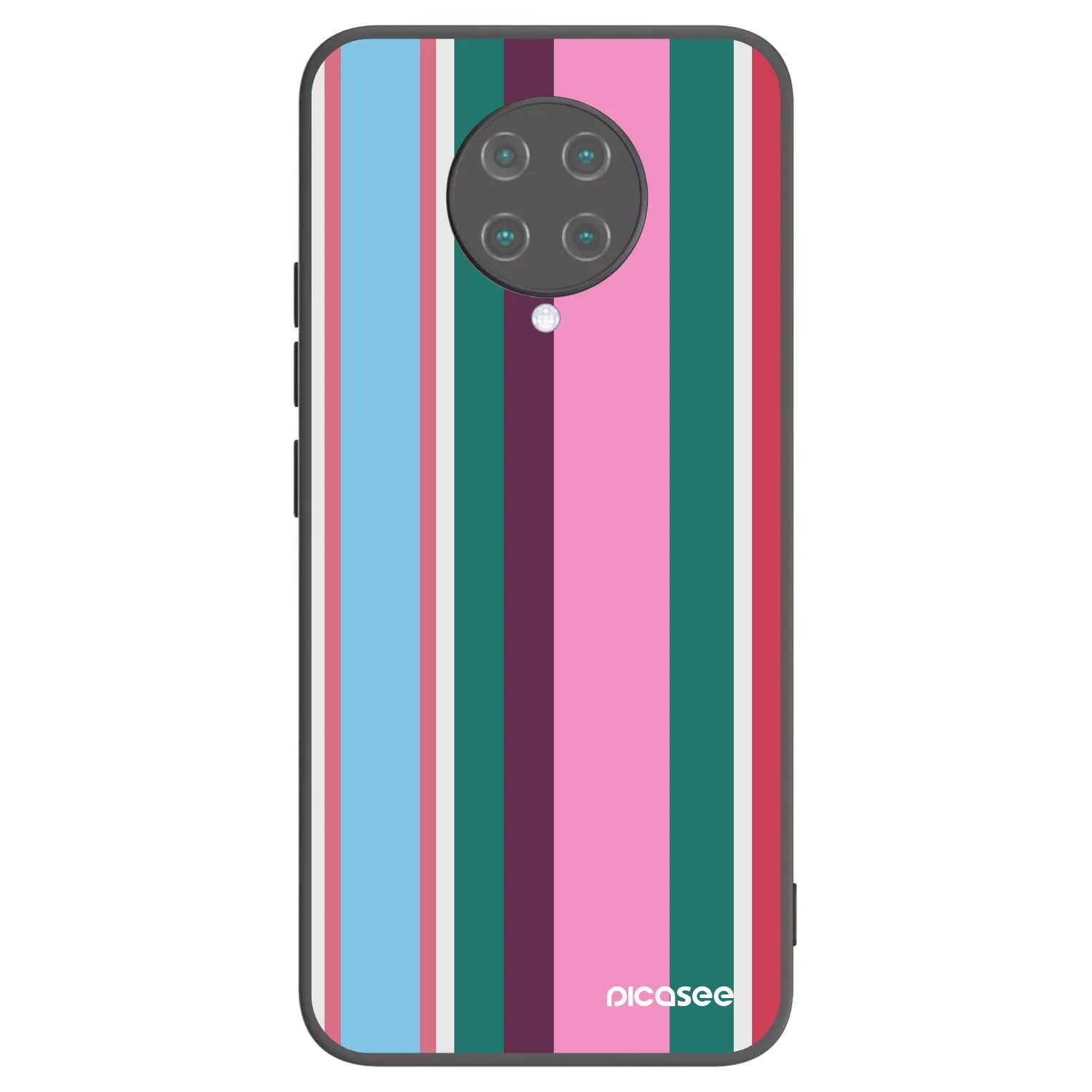 Picasee Μαύρη θήκη σιλικόνης για Xiaomi Poco F2 Pro - Cabana club