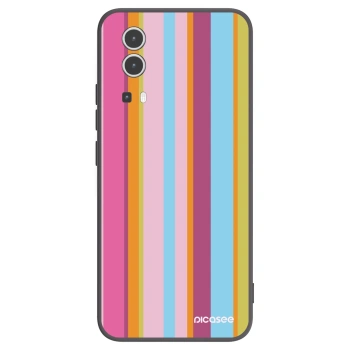 Picasee Μαύρη θήκη σιλικόνης για Vivo Y72 5G - Golden hour