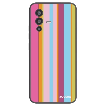 Picasee Μαύρη θήκη σιλικόνης για Vivo V23 5G - Golden hour