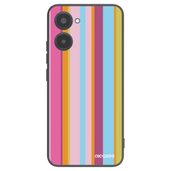 Picasee Μαύρη θήκη σιλικόνης για Realme 10 4G - Golden hour