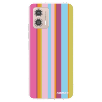 Picasee διαφανής θήκη σιλικόνης Motorola Moto G53 5G - Golden hour