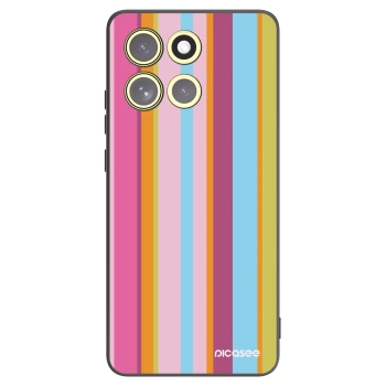Picasee Μαύρη θήκη σιλικόνης για Motorola Moto G86 5G - Golden hour