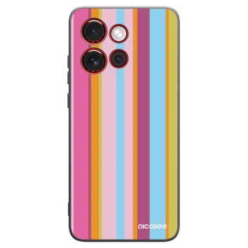 Picasee Μαύρη θήκη σιλικόνης για Motorola Edge 60 Neo 5G - Golden hour