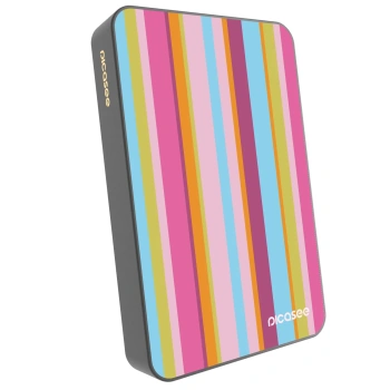 Picasee Powerbank με MagSafe 10 000 mAh Γκρί - Golden hour
