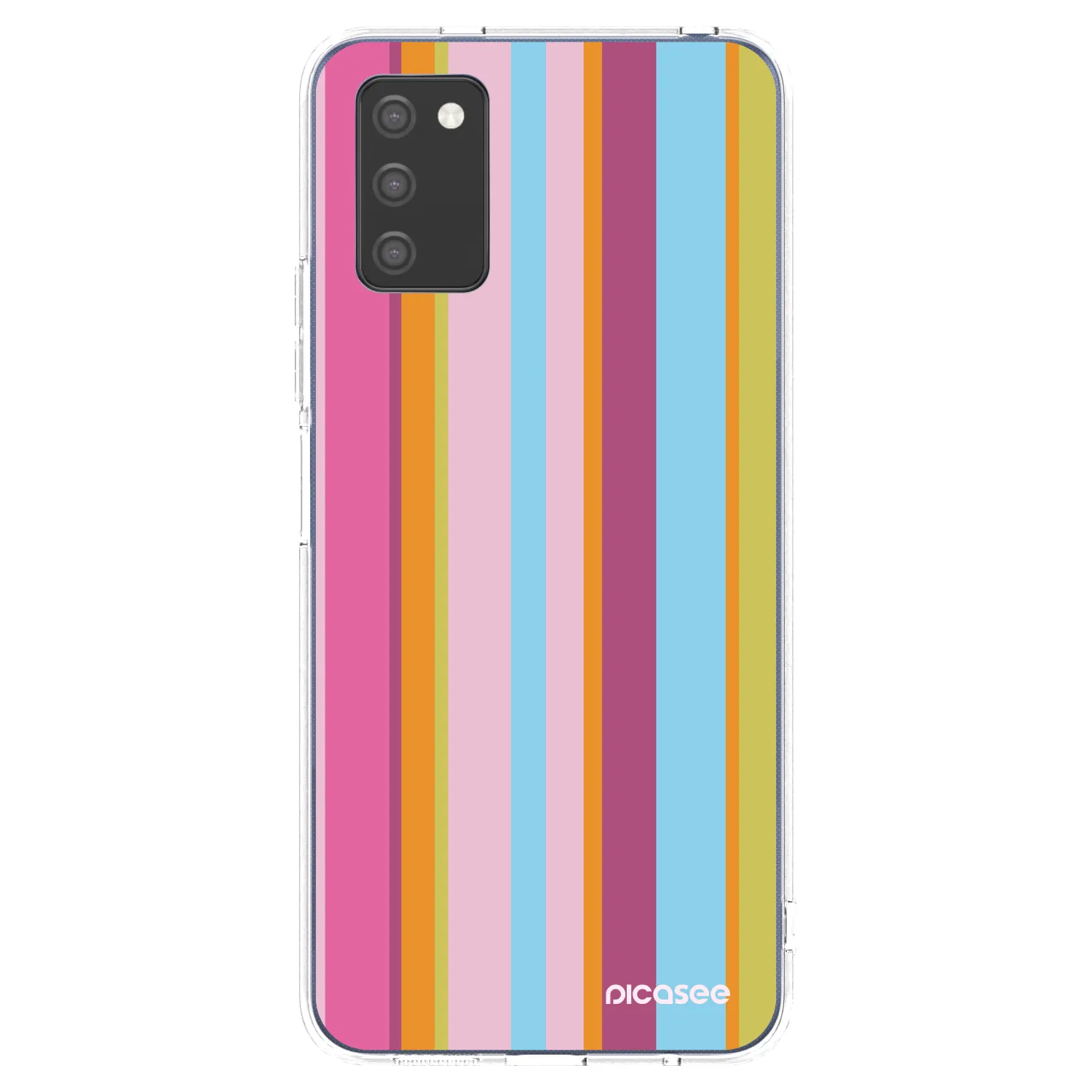 Picasee διαφανής θήκη σιλικόνης Samsung Galaxy A02s A025G - Golden hour