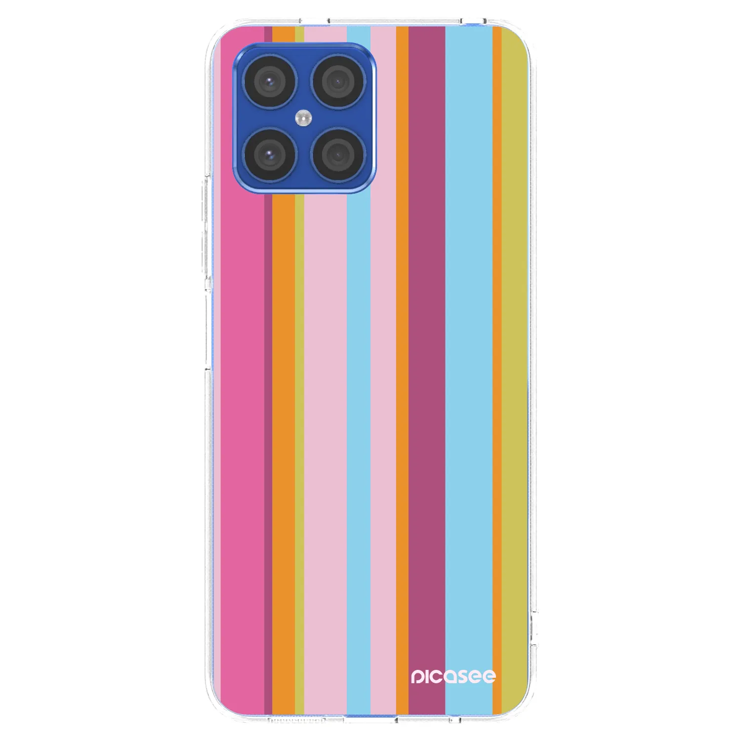 Picasee διαφανής θήκη σιλικόνης Honor X8 4G - Golden hour