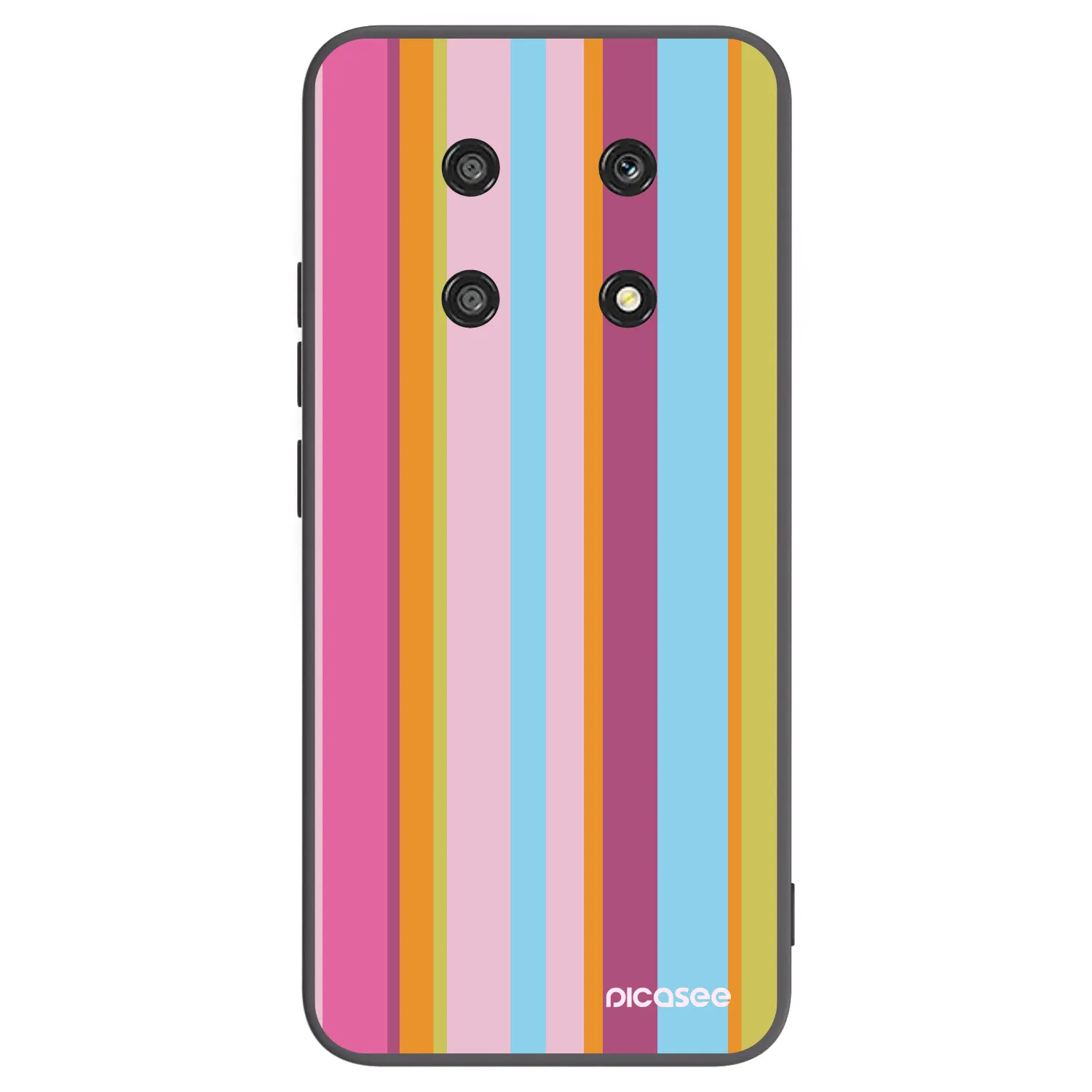 Picasee Μαύρη θήκη σιλικόνης για Honor Magic4 Lite 5G - Golden hour