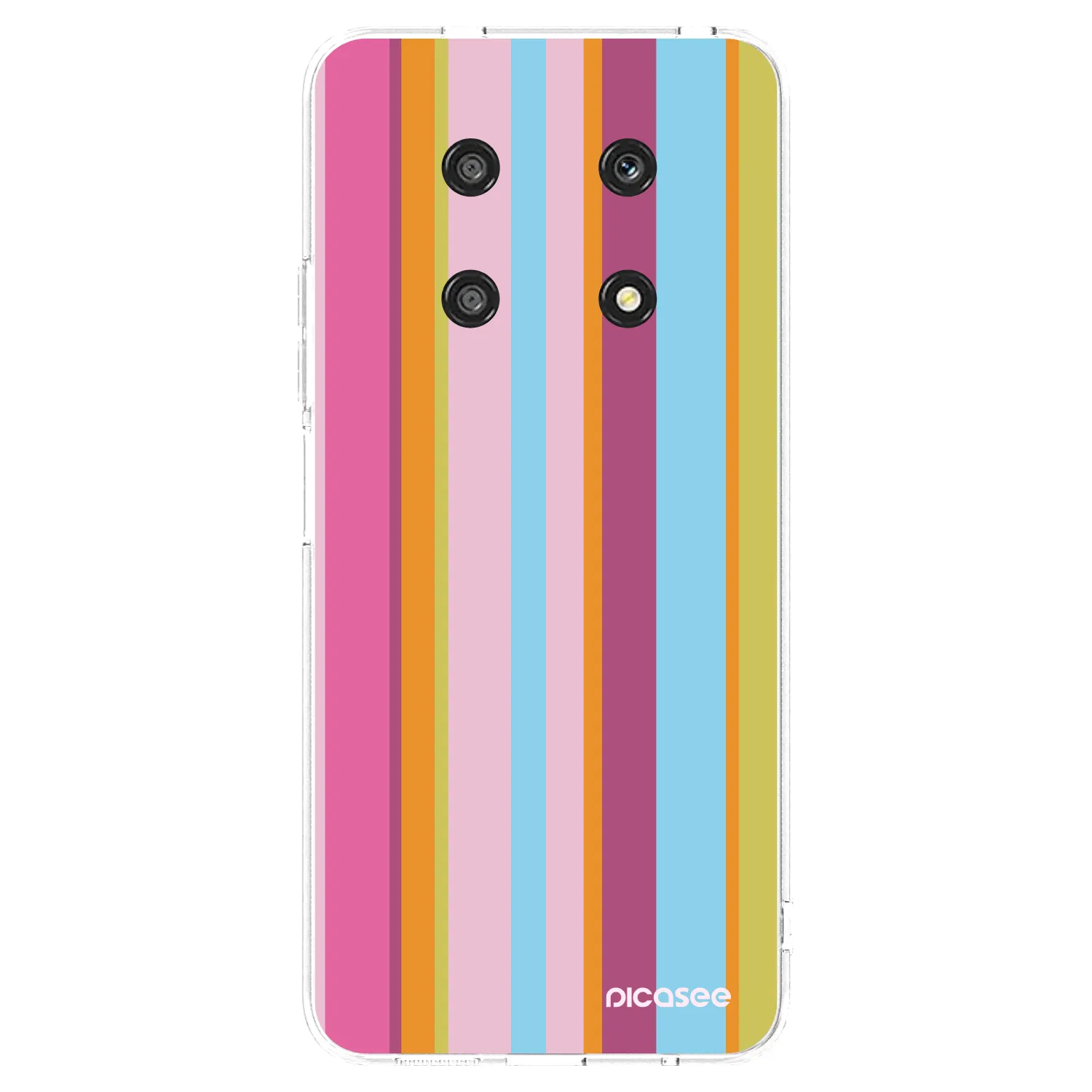 Picasee διαφανής θήκη σιλικόνης Honor Magic4 Lite 5G - Golden hour