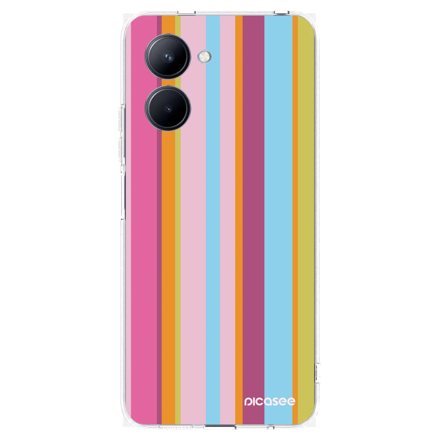 Picasee διαφανής θήκη σιλικόνης Realme C33 (2023) - Golden hour