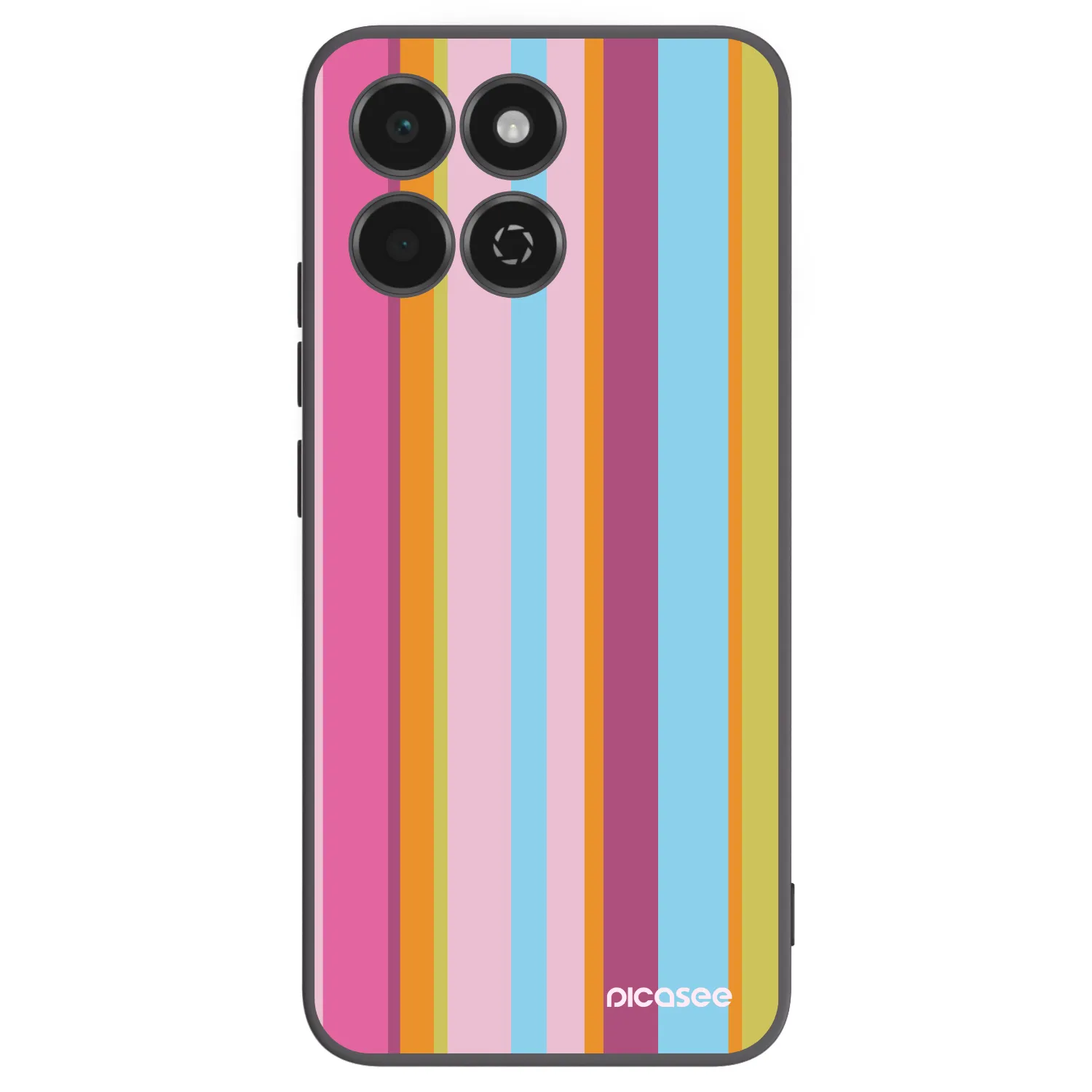 Picasee Μαύρη θήκη σιλικόνης για Honor 200 Smart 5G - Golden hour