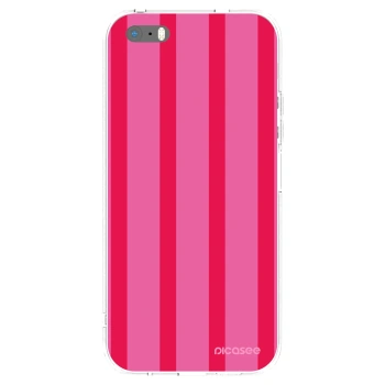 Picasee διαφανής θήκη σιλικόνης Apple iPhone 5/5S/SE - Hot tropic