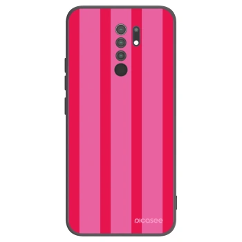 Picasee Μαύρη θήκη σιλικόνης για Xiaomi Redmi 9 - Hot tropic