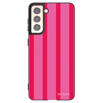 Picasee Μαύρη θήκη σιλικόνης για Samsung Galaxy S21 5G G991B - Hot tropic