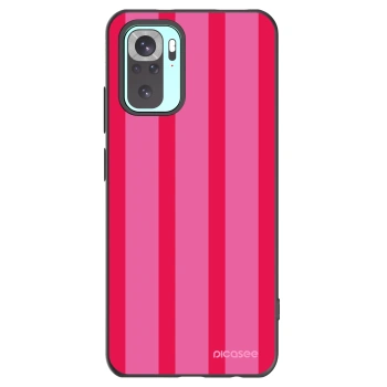 Picasee Μαύρη θήκη σιλικόνης για Xiaomi Redmi Note 10 Pro - Hot tropic