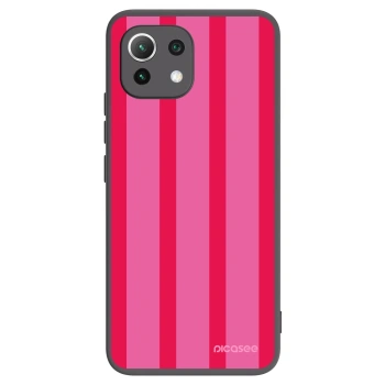 Picasee Μαύρη θήκη σιλικόνης για Xiaomi Mi 11 Lite - Hot tropic