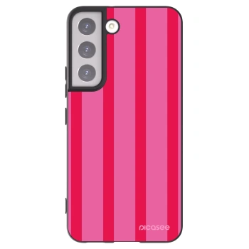 Picasee Μαύρη θήκη σιλικόνης για Samsung Galaxy S22 5G - Hot tropic