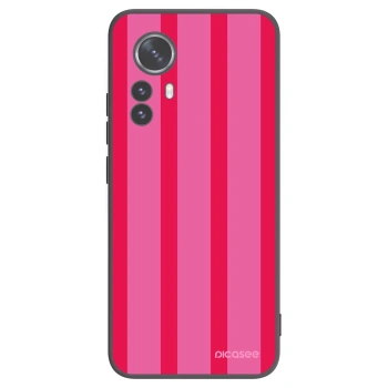 Picasee Μαύρη θήκη σιλικόνης για Xiaomi 12 Pro - Hot tropic