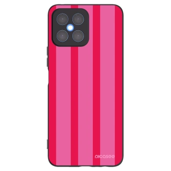 Picasee Μαύρη θήκη σιλικόνης για Honor X8 4G - Hot tropic