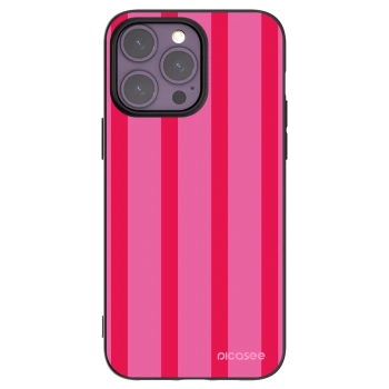 Picasee Μαύρη θήκη σιλικόνης για Apple iPhone 14 Pro Max - Hot tropic