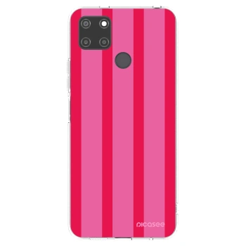 Picasee διαφανής θήκη σιλικόνης Realme C21Y - Hot tropic