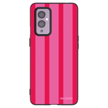 Picasee Μαύρη θήκη σιλικόνης για OnePlus 9 - Hot tropic