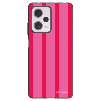 Picasee Μαύρη θήκη σιλικόνης για Xiaomi Redmi Note 12 Pro+ 5G - Hot tropic