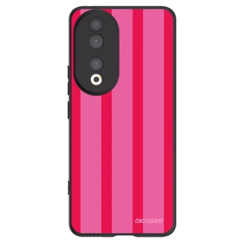 Picasee Μαύρη θήκη σιλικόνης για Honor 90 5G - Hot tropic