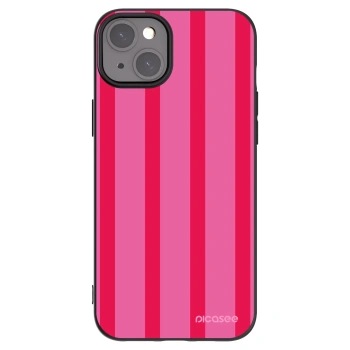 Picasee Μαύρη θήκη σιλικόνης για Apple iPhone 15 Plus - Hot tropic