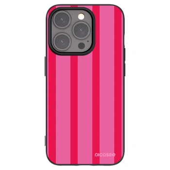 Picasee Μαύρη θήκη σιλικόνης για Apple iPhone 15 Pro - Hot tropic