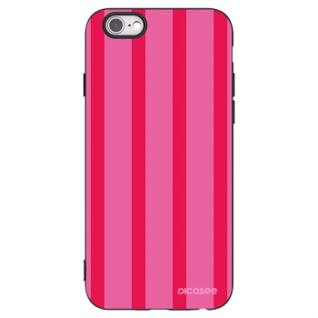 Picasee Μαύρη θήκη σιλικόνης για Apple iPhone 6/6S - Hot tropic