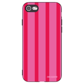 Picasee Μαύρη θήκη σιλικόνης για Apple iPhone 7 - Hot tropic