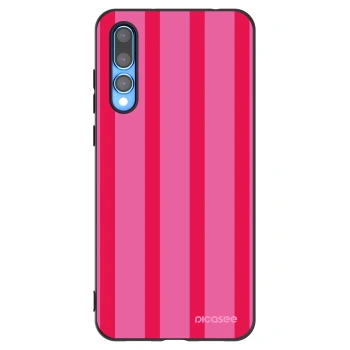 Picasee Μαύρη θήκη σιλικόνης για Huawei P20 Pro - Hot tropic
