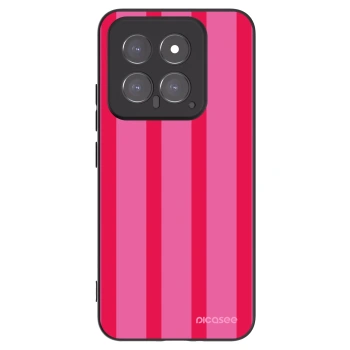 Picasee Μαύρη θήκη σιλικόνης για Xiaomi 14 - Hot tropic