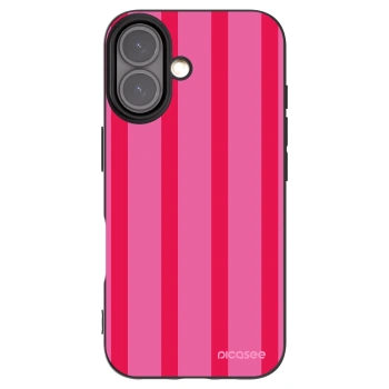 Picasee Μαύρη θήκη σιλικόνης για Apple iPhone 16 - Hot tropic