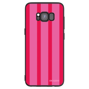 Picasee Μαύρη θήκη σιλικόνης για Samsung Galaxy S8 G950F - Hot tropic